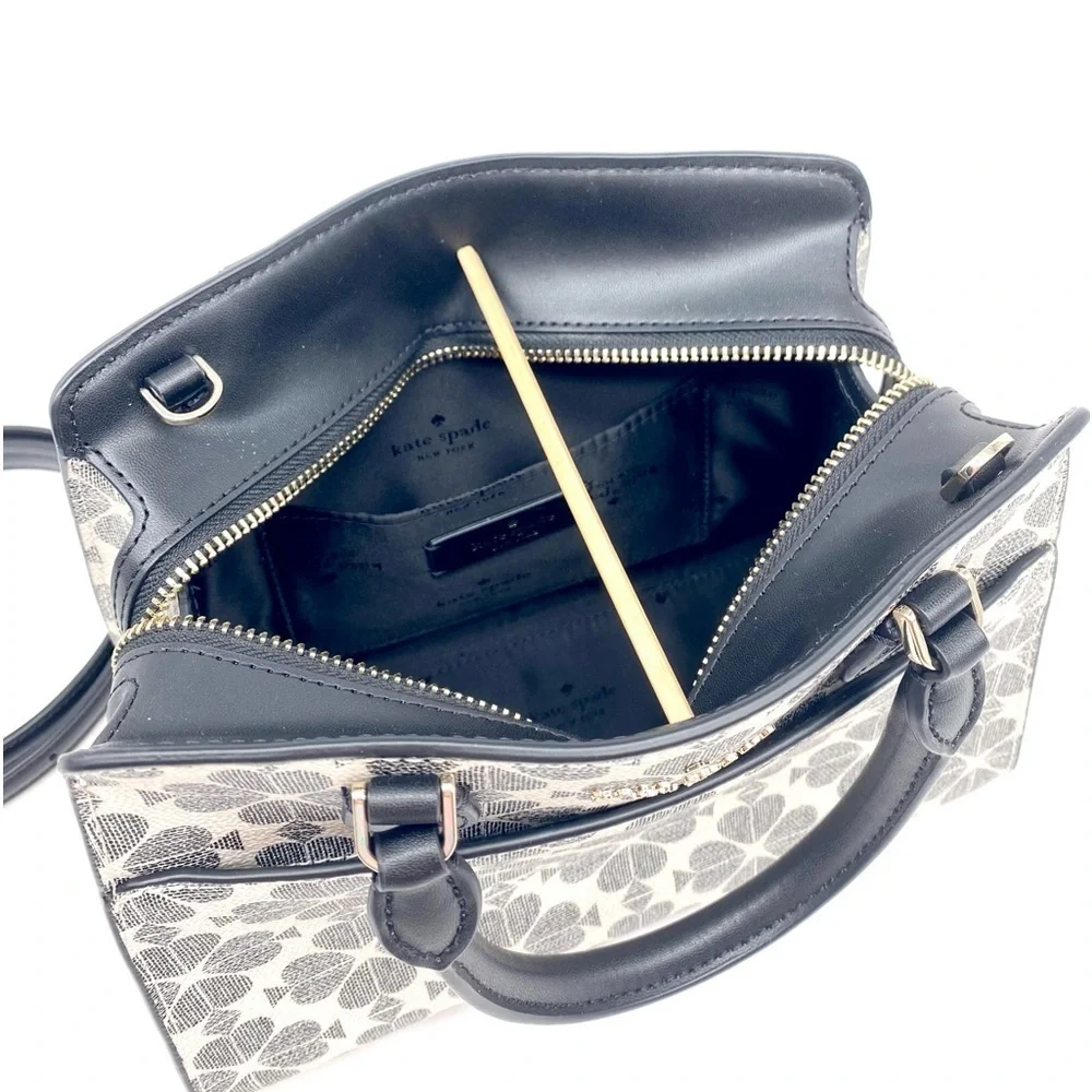 Kate Spade Signature Spade Flower Small Satchel Crossbody and Wallet Set